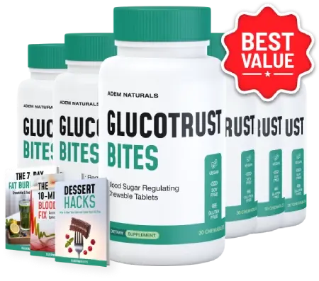 GlucoBites 6 Bottles Buy